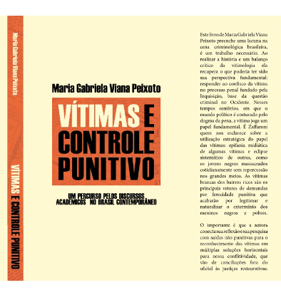 Imagem da capa do livro "Trauma e Violência" escrito por Maria Gabriela Peixoto.